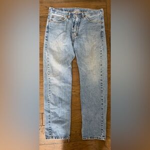 Levi's Light Blue Straight Jeans
